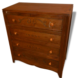 Vintage years 40-50 to four drawers Dresser