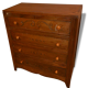 Vintage years 40-50 to four drawers Dresser