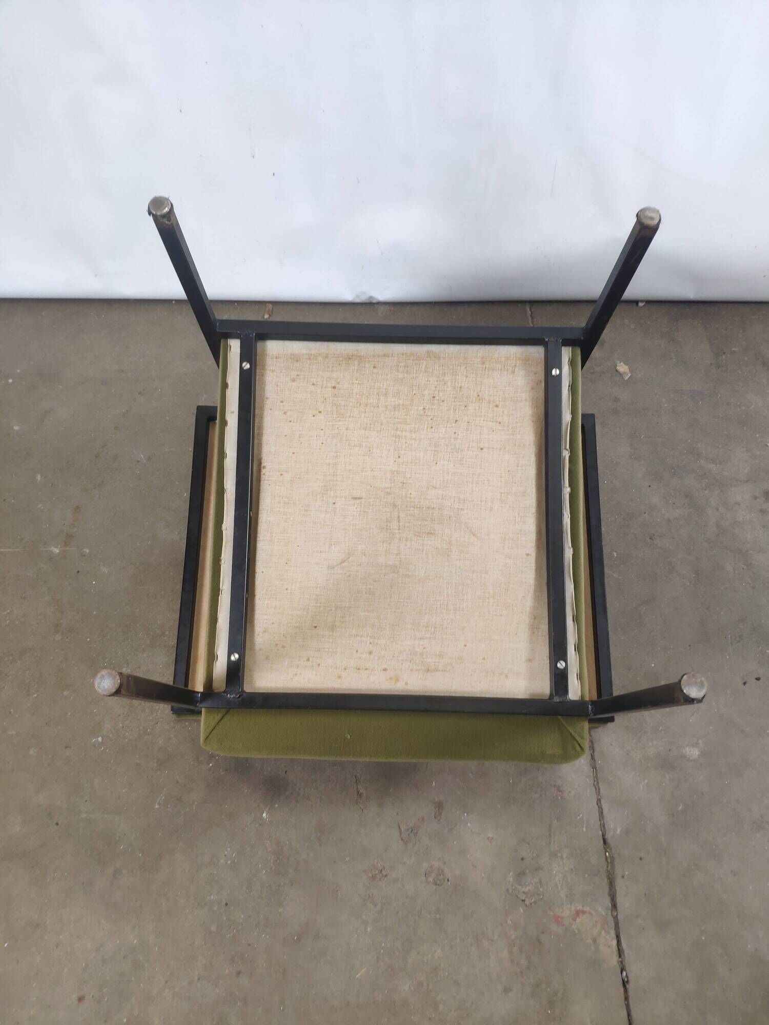 C. Gaillard green and black industrial chair - J. Domps for DMU