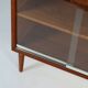 Mid-Century Teak Vitrine Regal Highboard Schrank 60er 70s Vintage