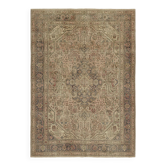 Fait main Oriental Unique 1980s 250 cm x 345 cm Beige Laine Tapis