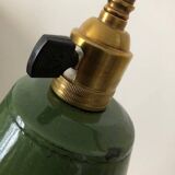 Old desk lamp, brass workshop