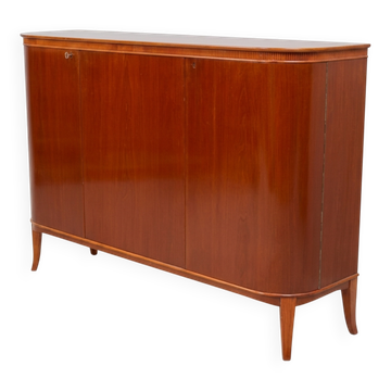 Buffet Swedish Modern en acajou, estampillé Carlssons Möbelindustri - Suède, années 40