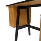 Vintage desk in birch veneer of years 60