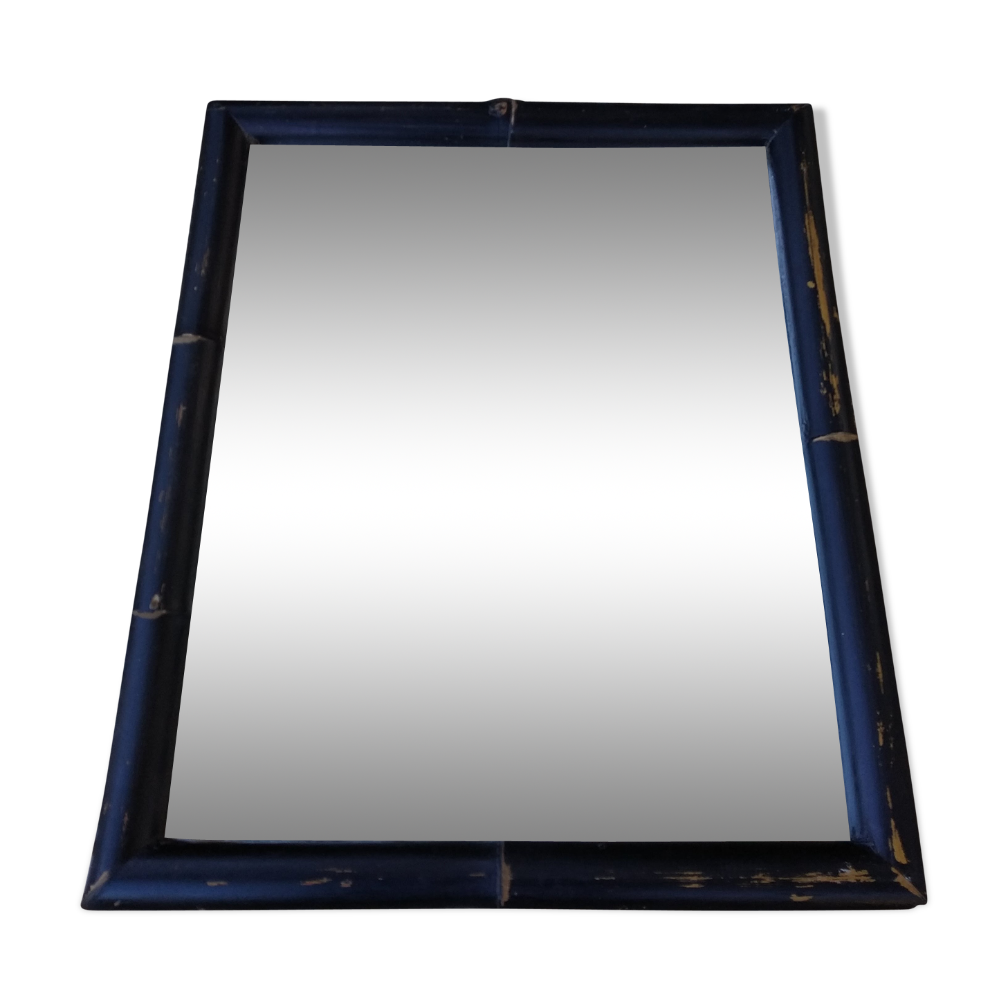 Bamboo mirror, vintage