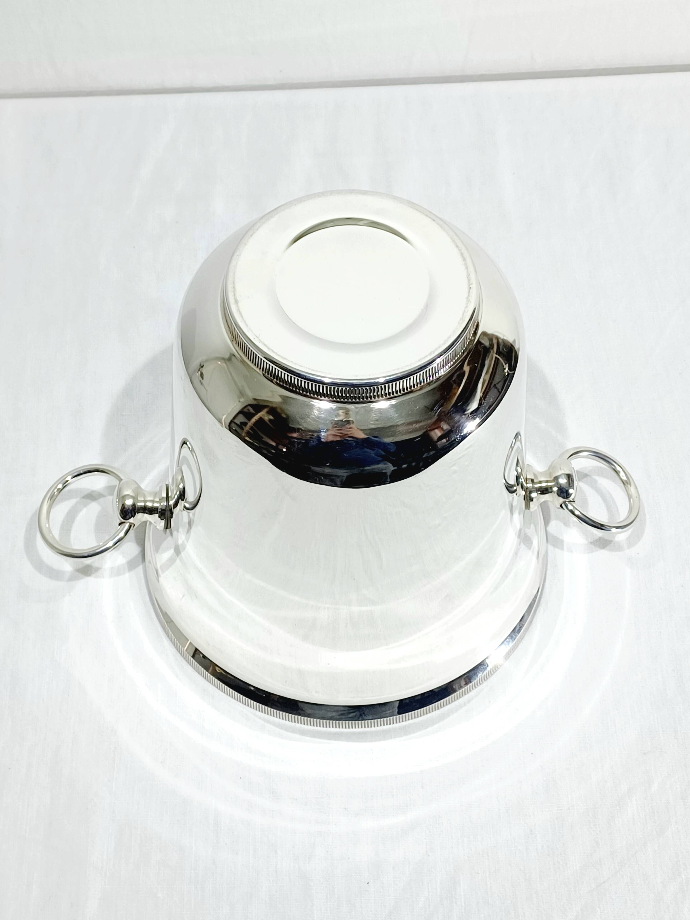 Silver-plated champagne bucket