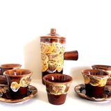 Fat lava coffee set, 1960