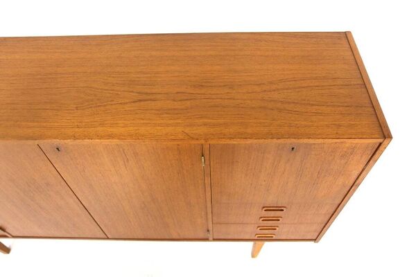 Enfilade scandinave en teck, Suède, 1950