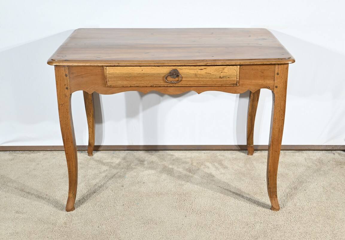 Walnut and Cherry Office Table, Louis XV style – Early 19th century