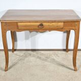 Walnut and Cherry Office Table, Louis XV style – Early 19th century
