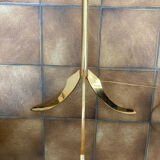 Brass floor lamp