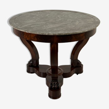 Empire Gueridon table mahogany