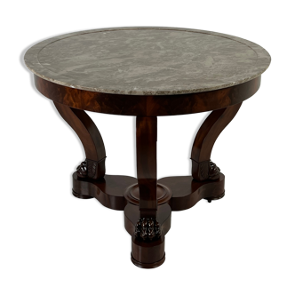 Empire Gueridon table mahogany