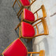 Set of 4 vintage bistro chairs