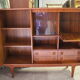 Meuble bar scandinave en teck