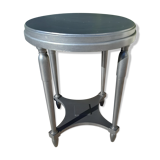 "Black steel" tea table, art deco 1920