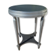 "Black steel" tea table, art deco 1920