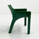 Fauteuil Vert Gaudi de Vico Magistretti pour Artemide, 1970