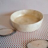 Decorative cup in mother-of-pearl, vintage 70s, bohemian chic