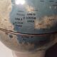 Silver lunar globe vintage 1966