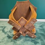 Octagonal Art Deco side table