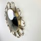 Vintage brass sunburst mirror 46cm