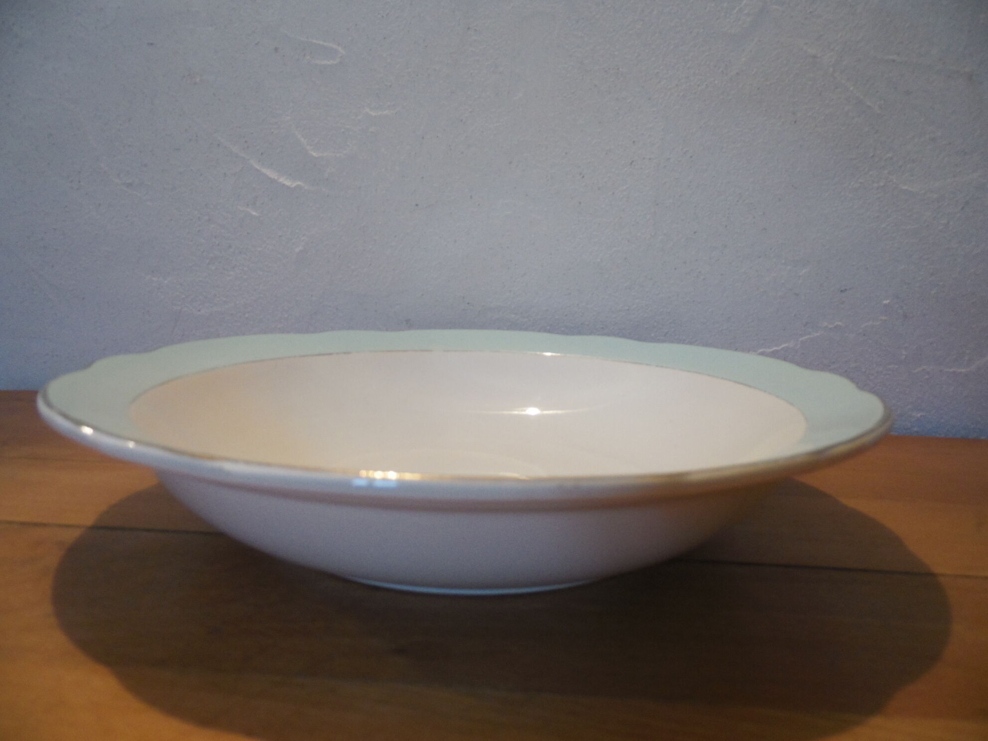 Round hollow flat model Henri Sarreguemines Digoin 30's