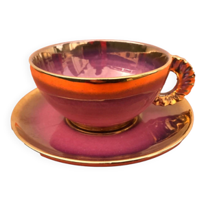 Tasse et soucoupe à