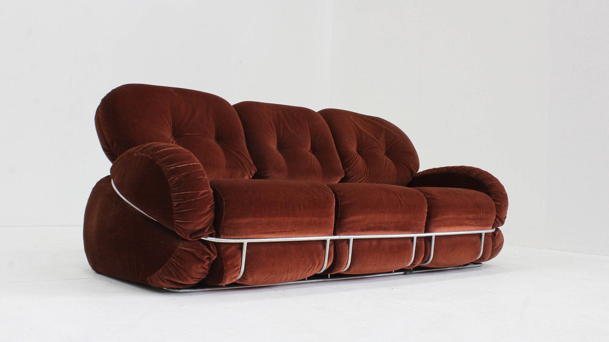 Vintage Okay sofa by Adriano Piazzesi, Italy 1970s