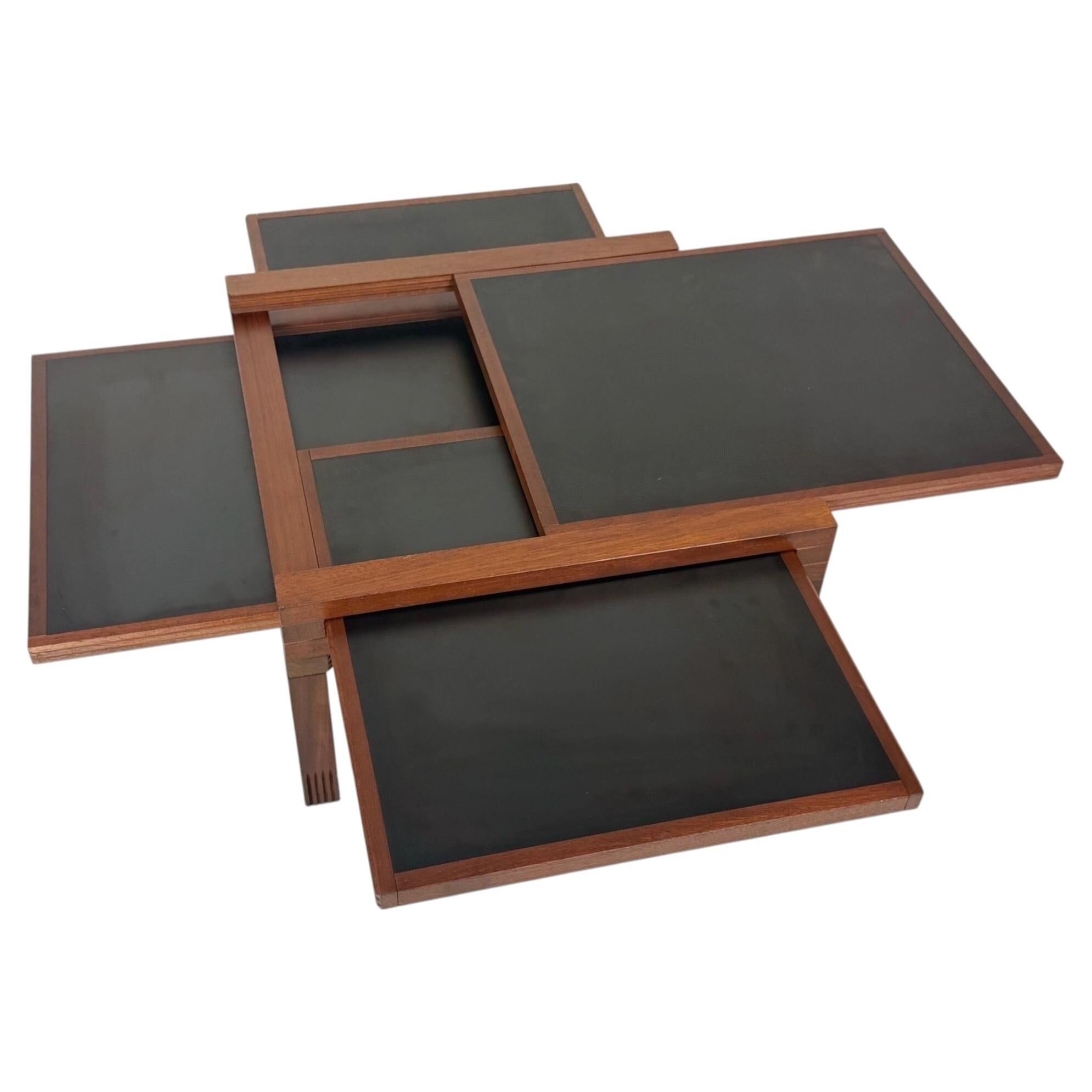 Hexa Coffee Table by Bernard Vuarnesson for Bellato International