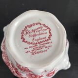 English porcelain sugar RIDGWAY Windsor model