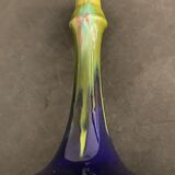 Vase soliflore en céramique française vernissée, 1920