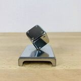 Art Deco sculpture in chrome metal