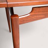 Rare XXL Extendable Dining Table Louis van Teeffelen in Teak