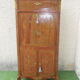 Writing desk louis xvi marquetry rosewood top royal red marble