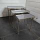 Vintage brass nesting table from the 60s