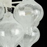 1 of 2 Small Tulipan Glass Wall Light by Kalmar, Austria, 1960s