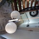 Space age hanging lamp