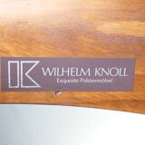 Mid-century design coffee table True vintage table by Knoll, 1960s