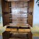 Buffet deux corps Empire en noyer