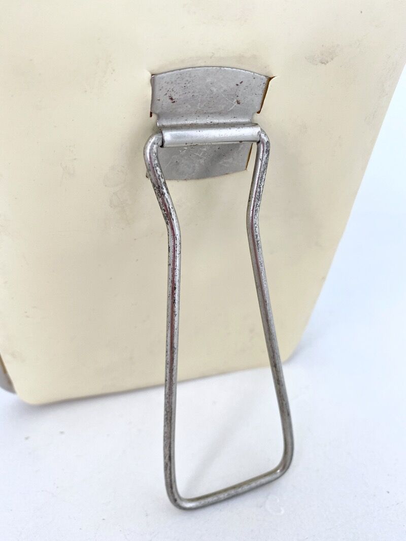 Rectangular barber mirror 18x13,5cm