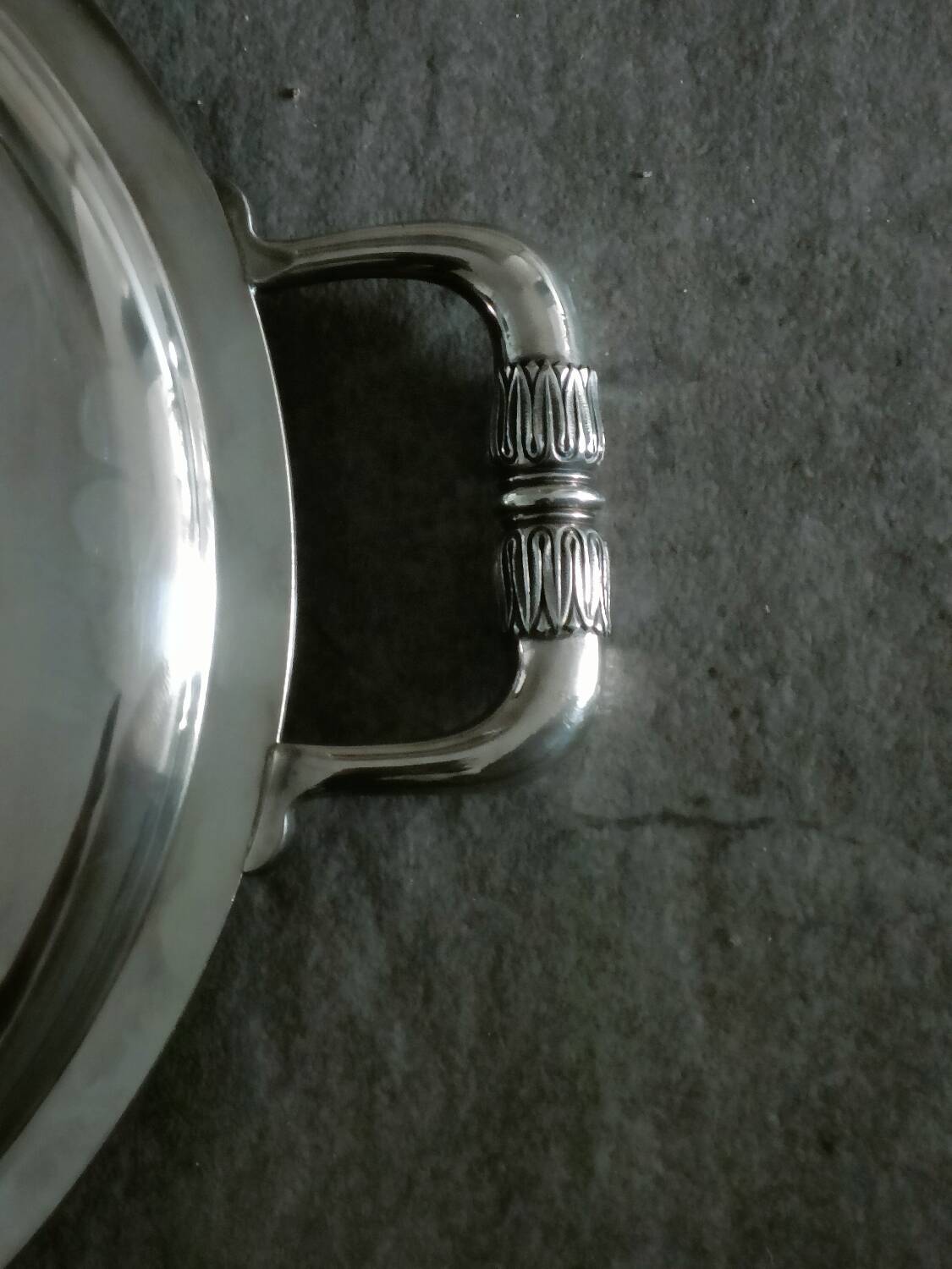 Large Christofle Malmaison tray