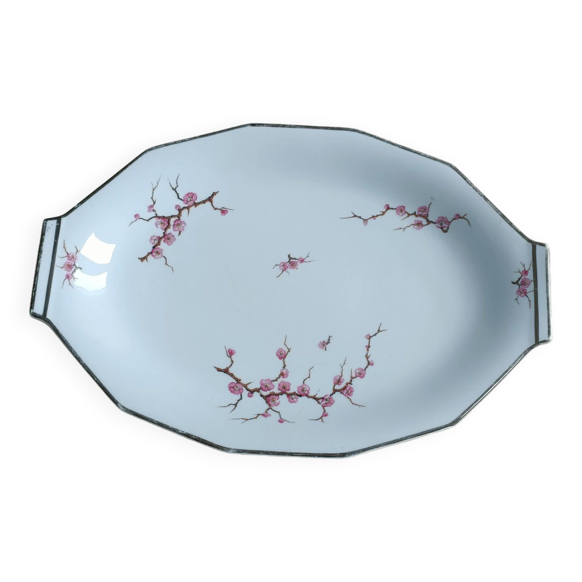 Vintage Limoges porcelain presentation dish