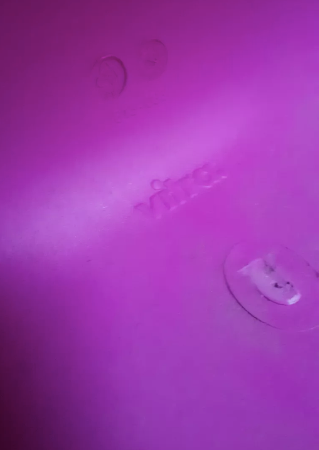 Pair of Panton chairs by Verner Panton, Vitra