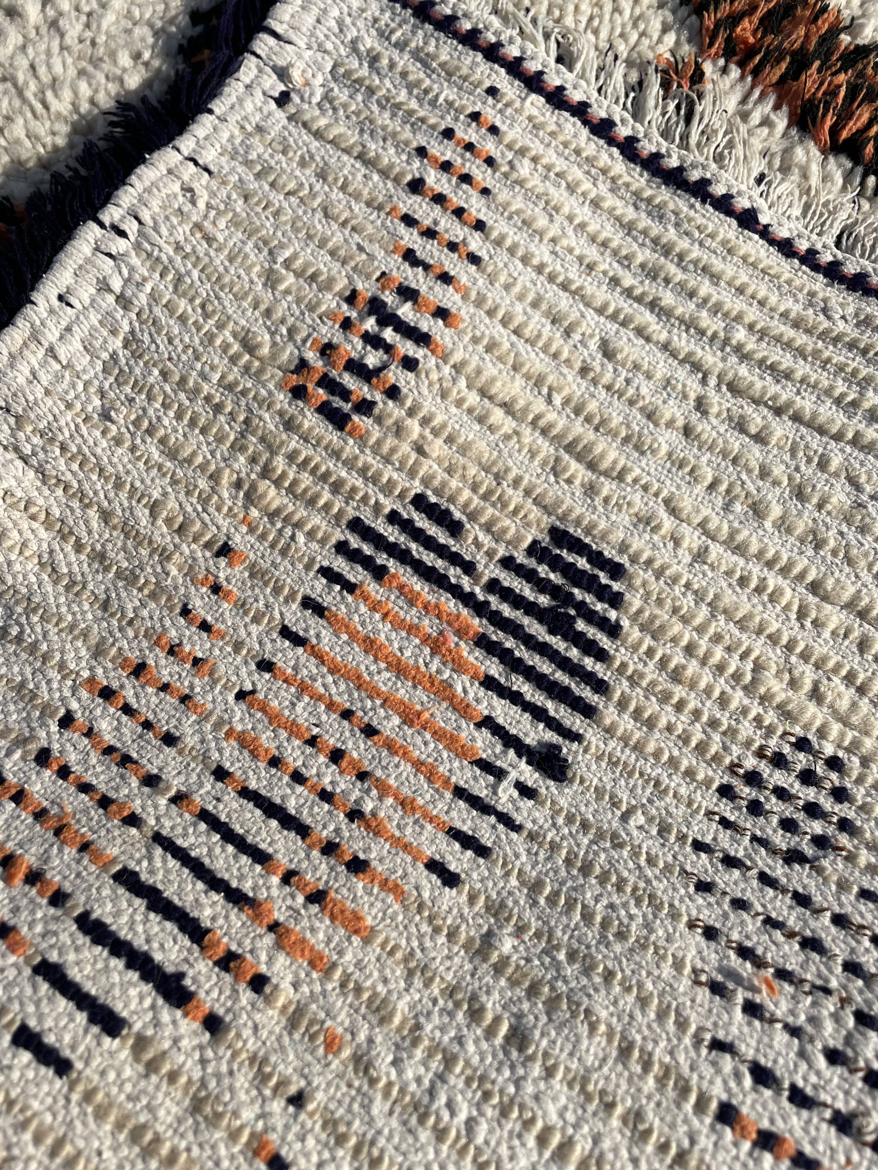 Azilal carpet from morocco 75x145 cm