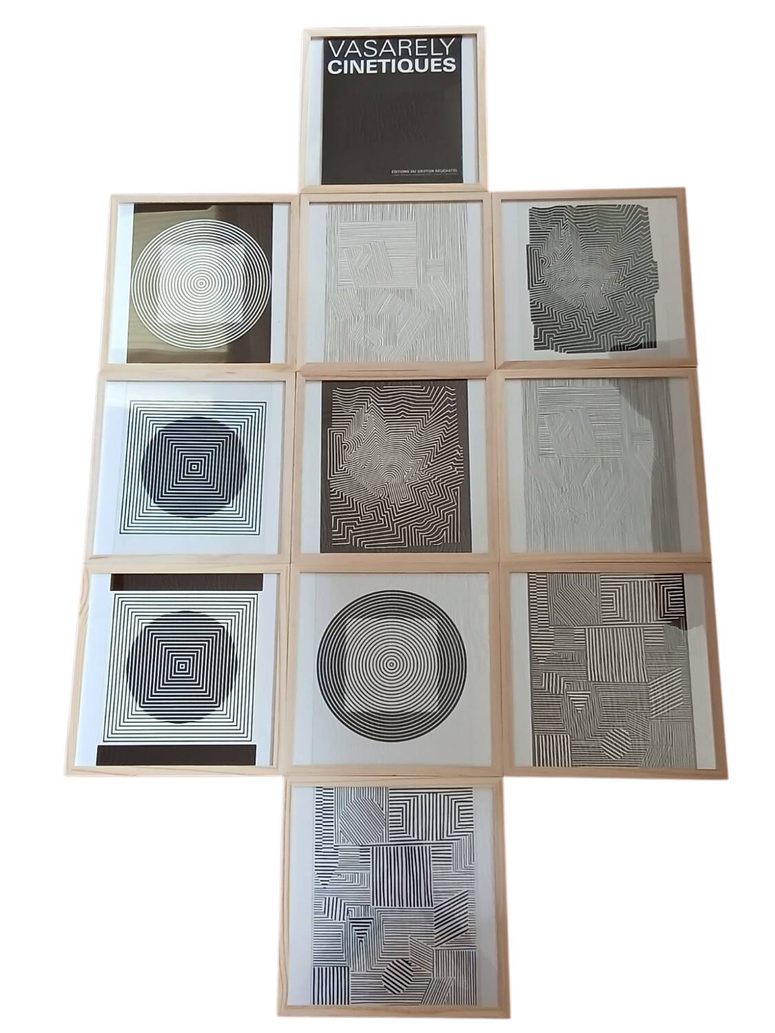 Cinétique Victor Vasarely Portfolio 1973