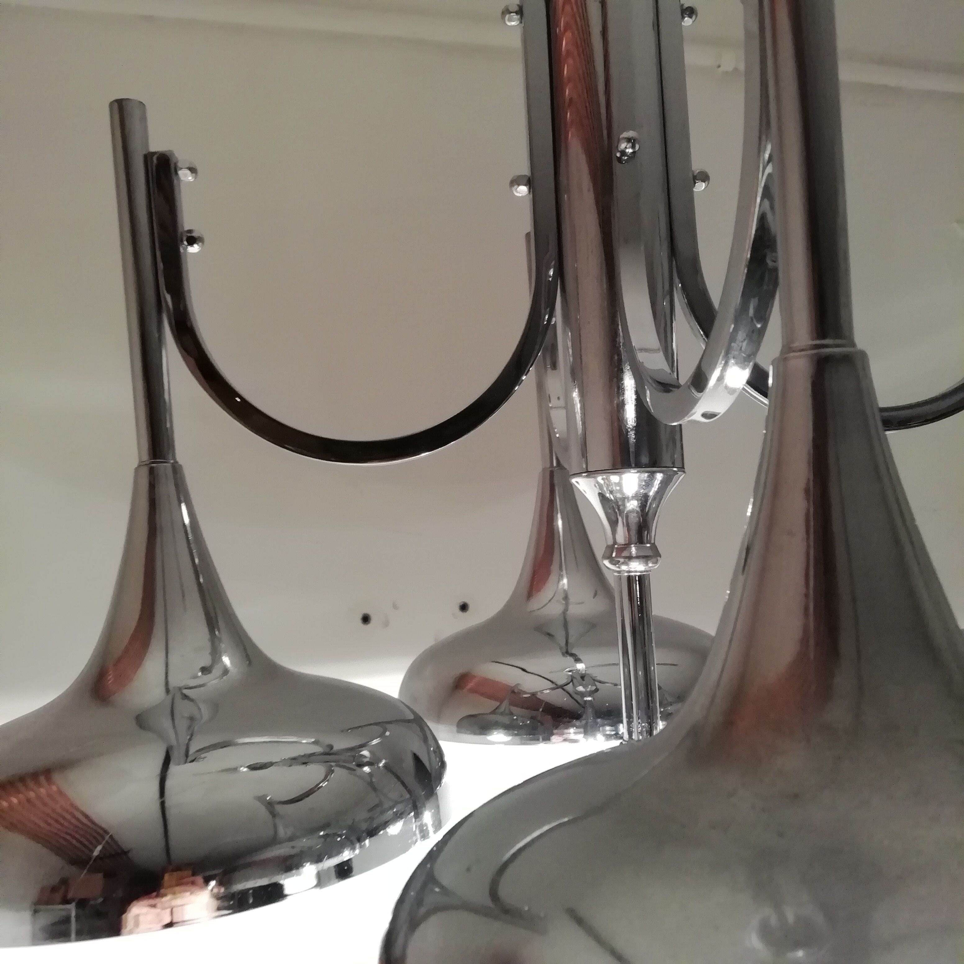 Lampe de plafond de la maison « Sciolari ». années 1960