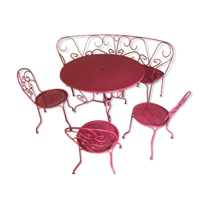 salon de jardin années