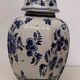 Vintage Delft Vase/Potiche, Hand-Painted and Signed