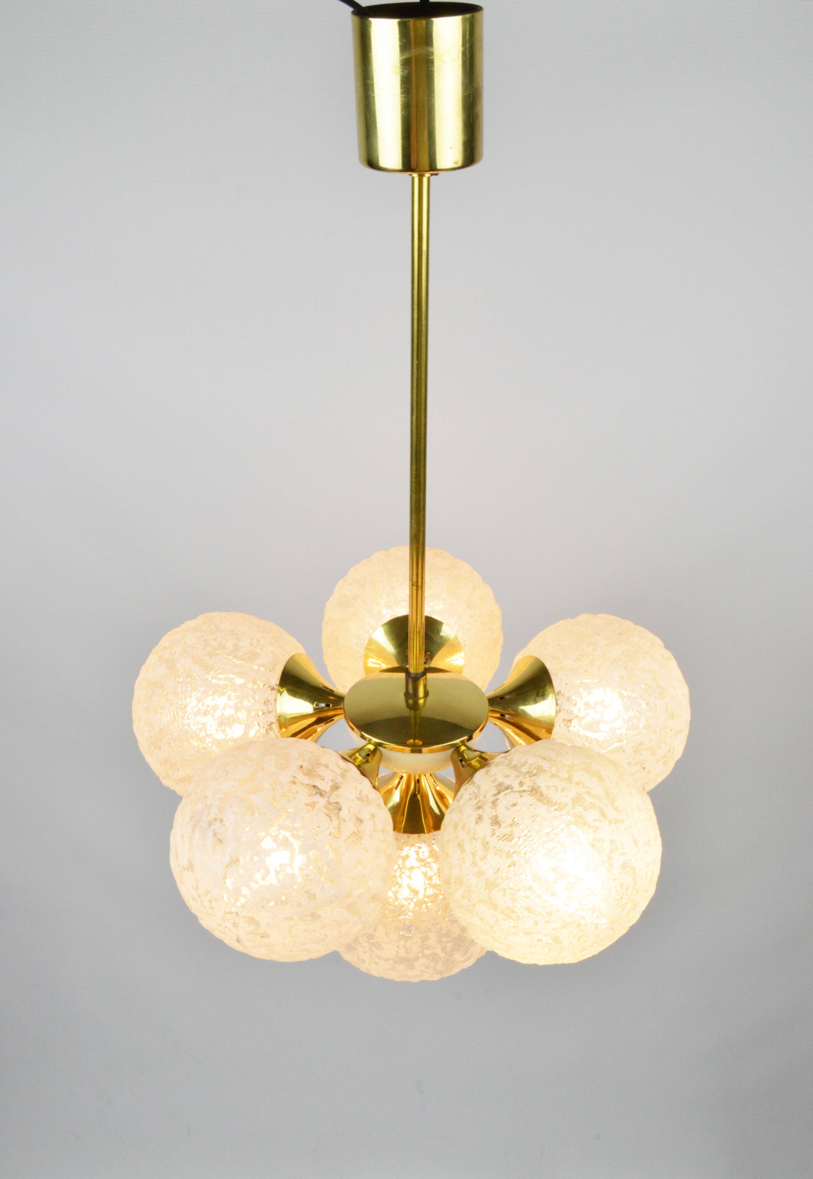 Lustre Spoutnik, années 1970